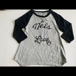 💜Sale Adidas Girls Nets long sleeve‎ T-Shirt